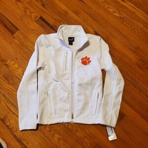 Gen 2 Full-Zip Jacket Clemson Tigers Paw Embroidered Logo S thumb holes NWT